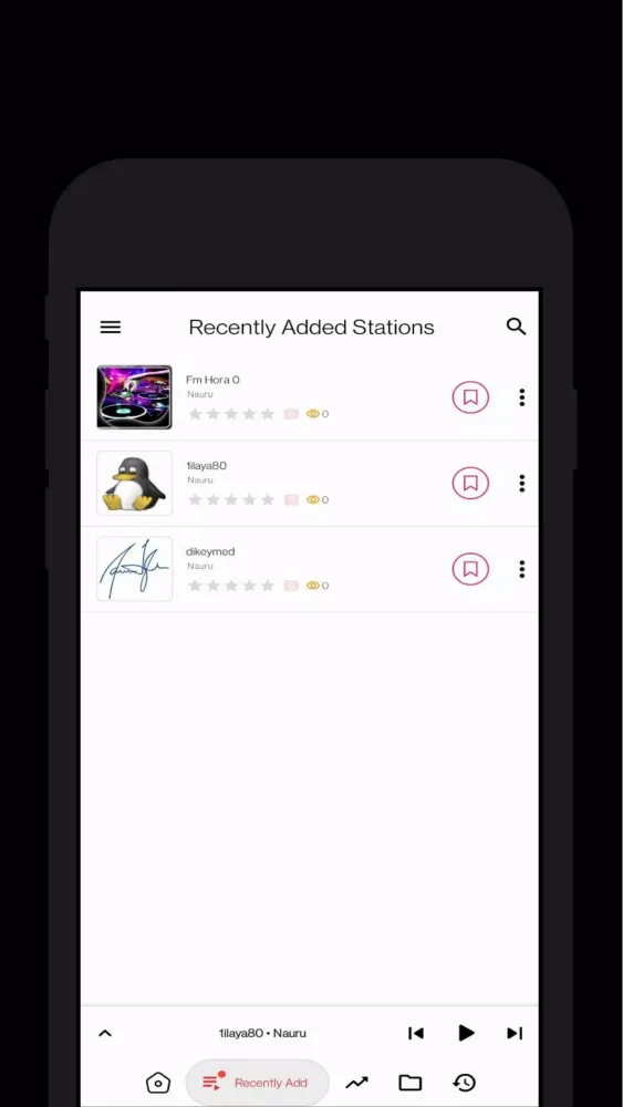 Nauru Radio Stations Screenshots