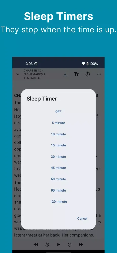 Screenshot di NovelVoice - Novels read aloud