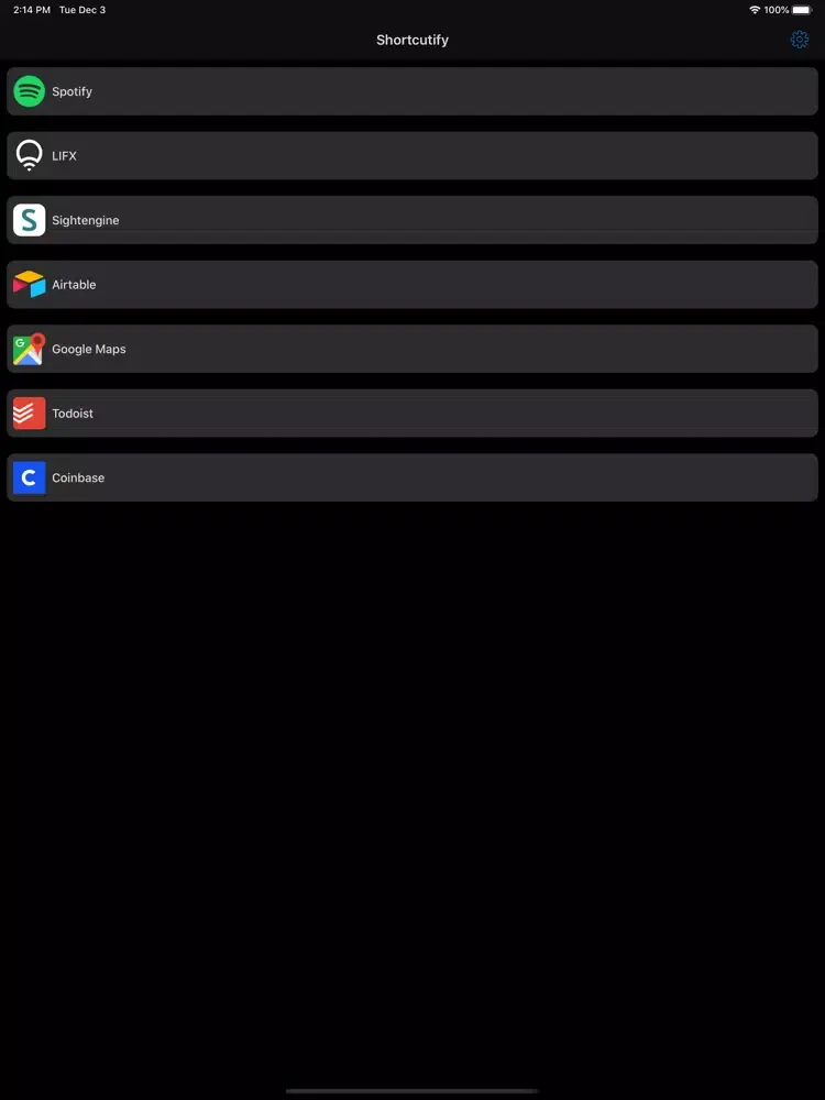 Captures d'écran de Shortcutify iPad 