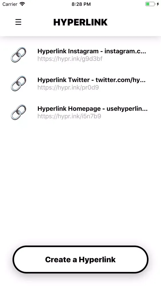 Hyperlink - Link Notifications スクリーンショット