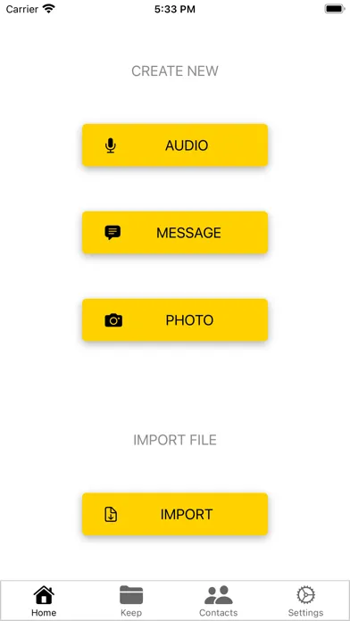 Signet App Screenshots