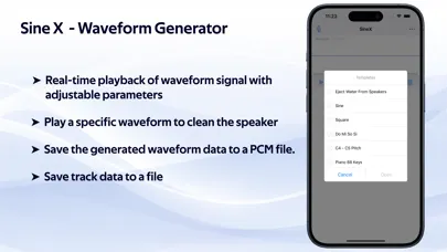 Eject Water & Waveform - SineX سکرین شاٹس