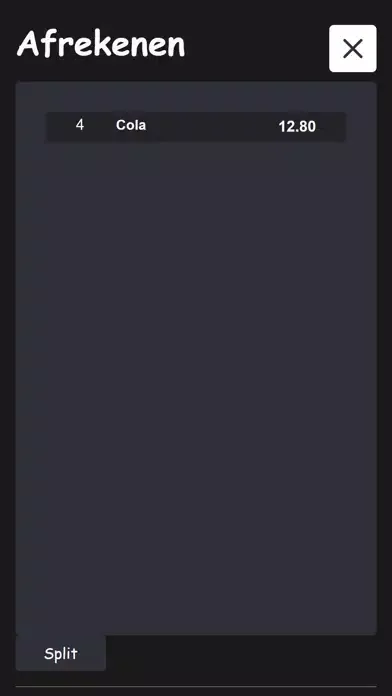 Sjef.app POS سکرین شاٹس