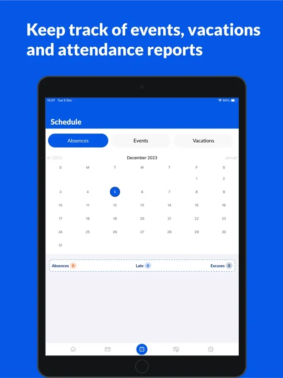 Brilliance Schools iPad  Ekran Görüntüleri