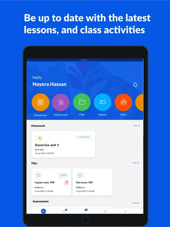 Brilliance Schools iPad  Ekran Görüntüleri