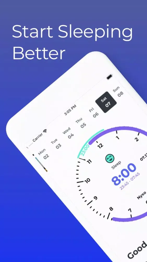 Captures d'écran de Nyxo: Sleep coaching