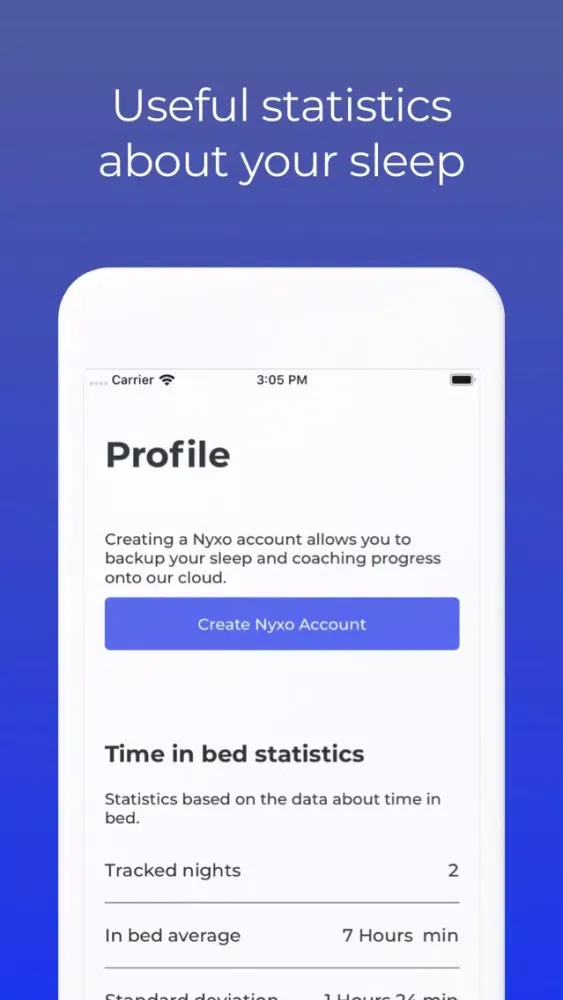 Captures d'écran de Nyxo: Sleep coaching