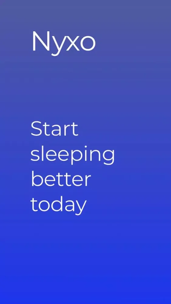 Captures d'écran de Nyxo: Sleep coaching