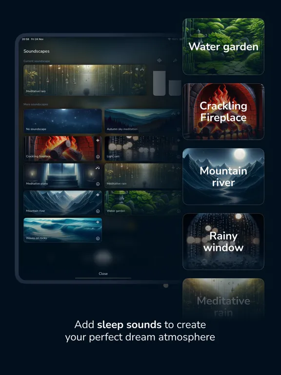 SleepStory · Dream Stories iPad 应用截图