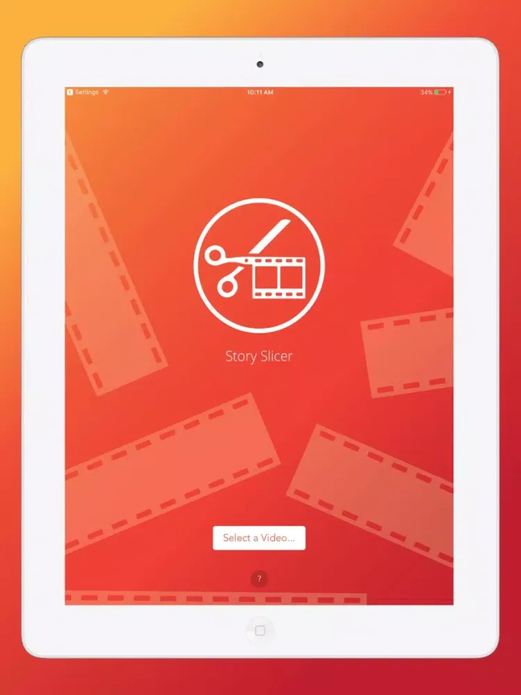 Story Slicer - Cut Long Videos iPad 应用截图