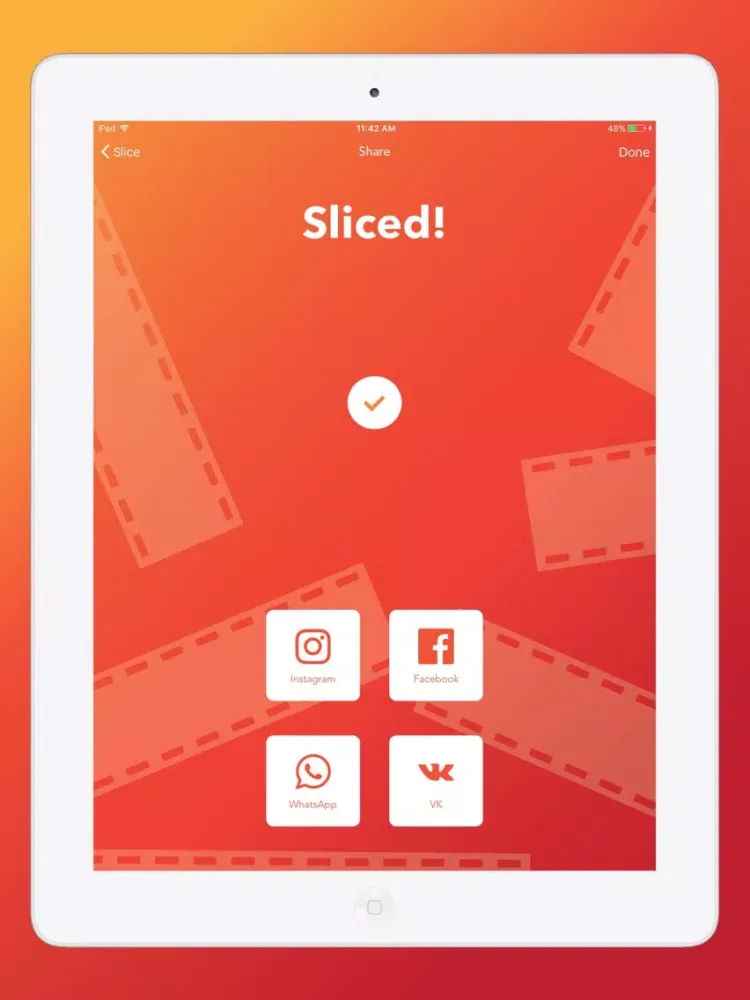 Story Slicer - Cut Long Videos iPad 应用截图