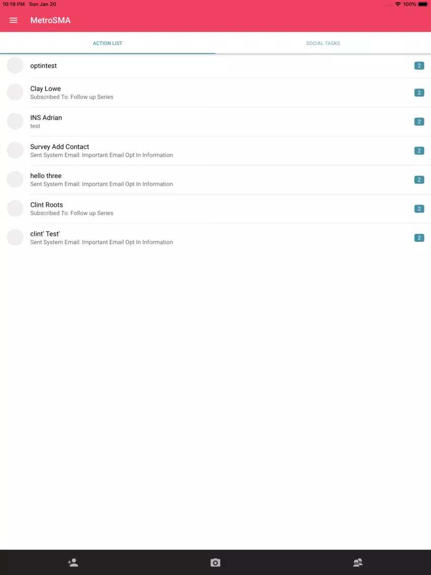 MetroSMA Business iPad  سکرین شاٹس