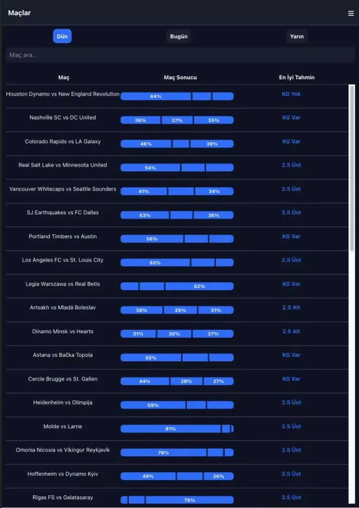 Screenshot di Smart Bettor