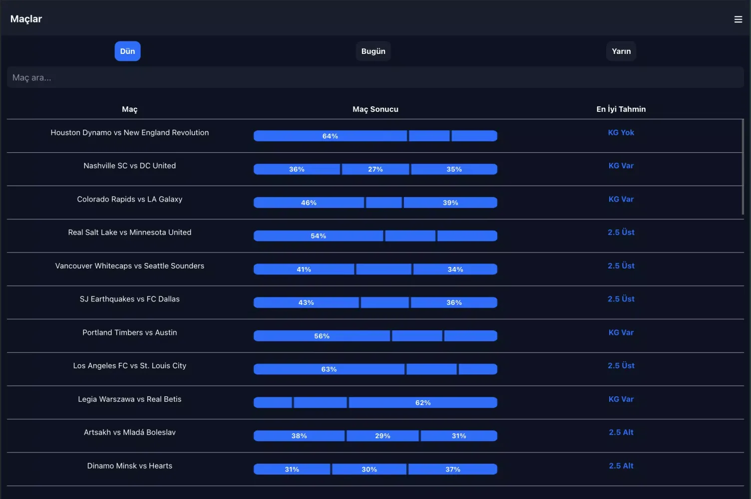 Screenshot di Smart Bettor