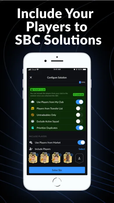Smart FUT - FC SBC Solutions স্ক্রিনশট