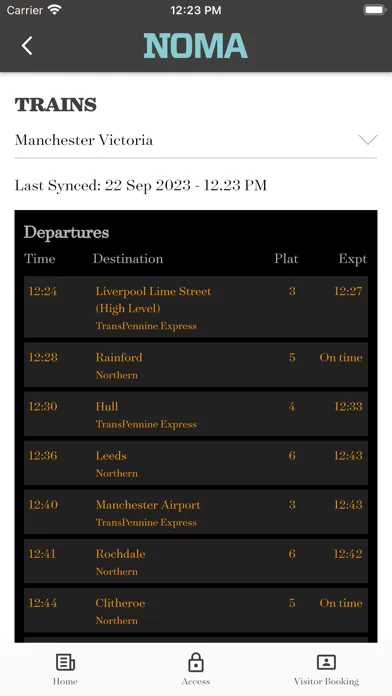 ภาพหน้าจอของ NOMA - Manchester