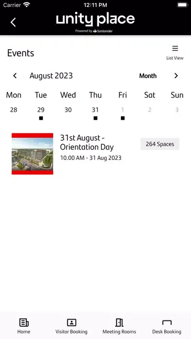 Unity Place Workspace Screenshots