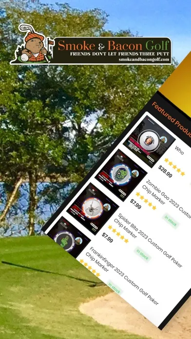 Smoke & Bacon Golf Screenshots