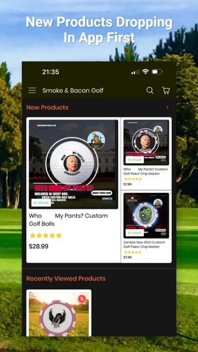 Smoke & Bacon Golf Screenshots