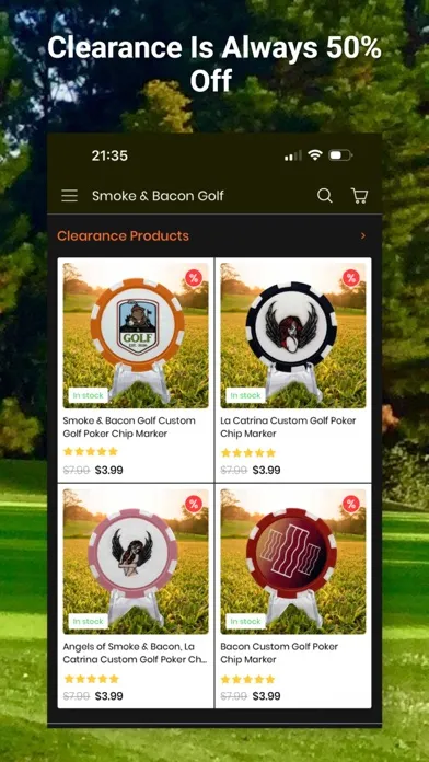 Smoke & Bacon Golf Screenshots