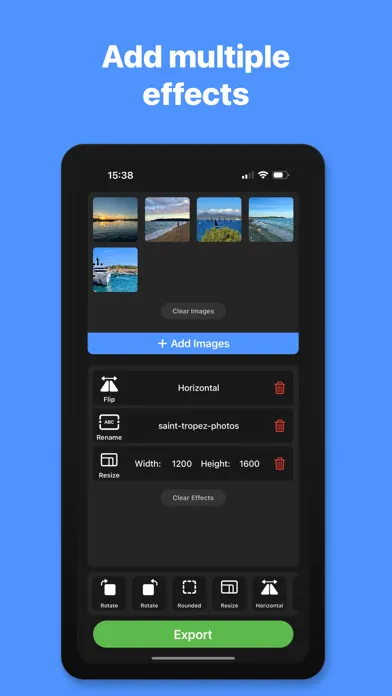 Tangkapan skrin Bulk Image Editor