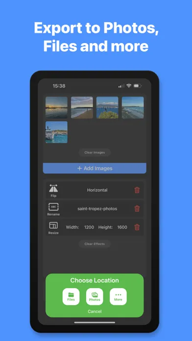 Tangkapan skrin Bulk Image Editor