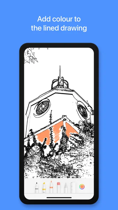 South of France Colouring Book स्क्रीनशॉट