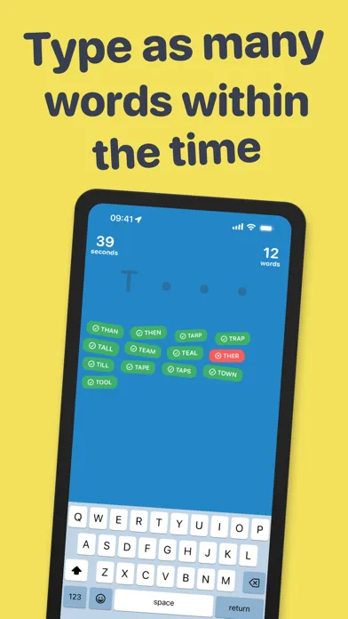 Verbal Fluency Screenshots