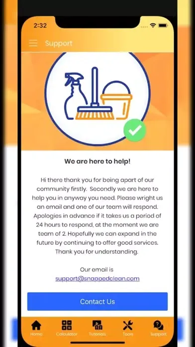 Snapped Clean App Ekran Görüntüleri