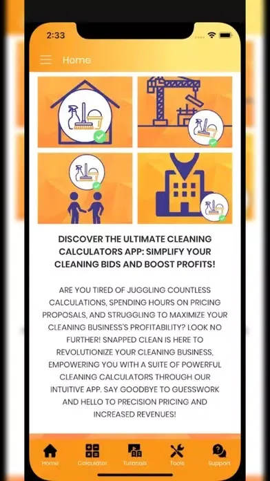 Snapped Clean App Ekran Görüntüleri