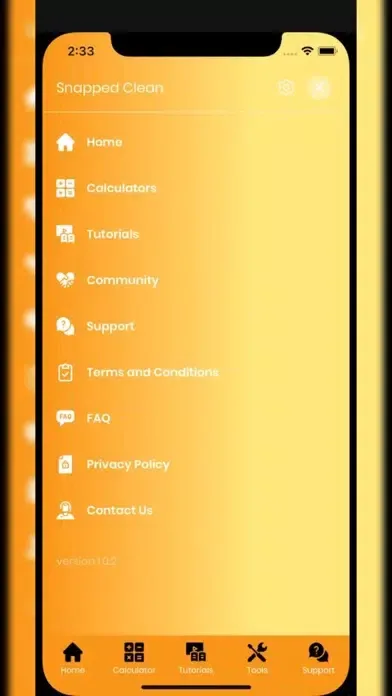 Snapped Clean App Ekran Görüntüleri
