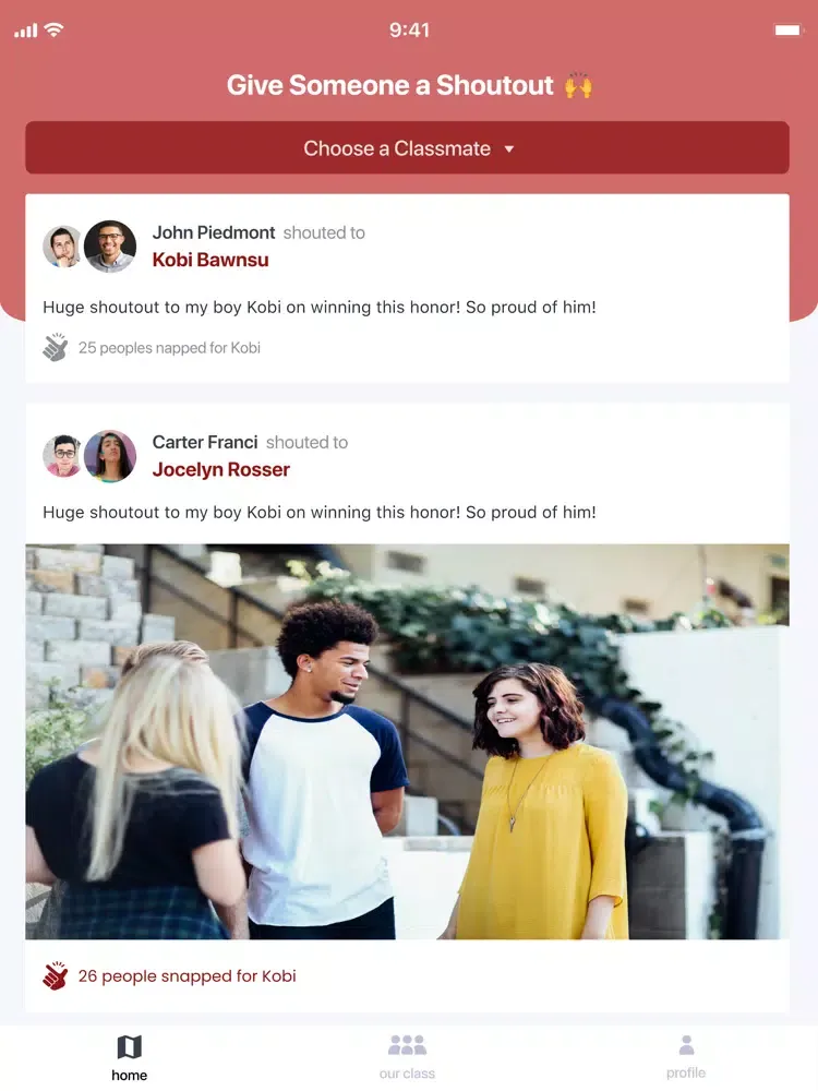 صور Snaps - Stanford GSB iPad 