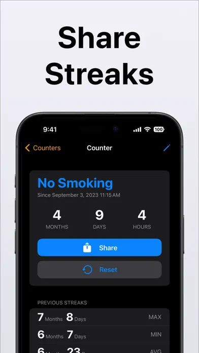 Capturas de pantalla de Sobriety Tracker: Sober Dawn