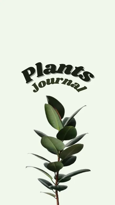 Plant Journal & Watering Ekran Görüntüleri
