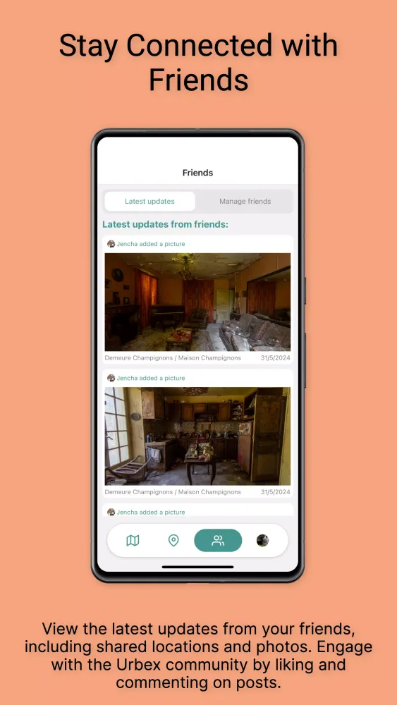 Social Urbex Screenshots