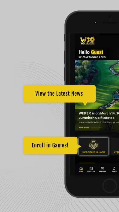 ภาพหน้าจอของ WEB 3.0 Open