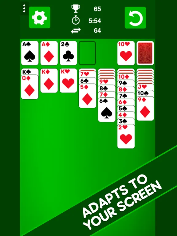 Famobi's Solitaire classic iPad  Ekran Görüntüleri