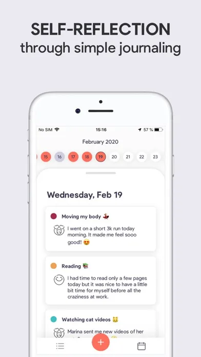 Sparkle: Self-Care Checklist Screenshots