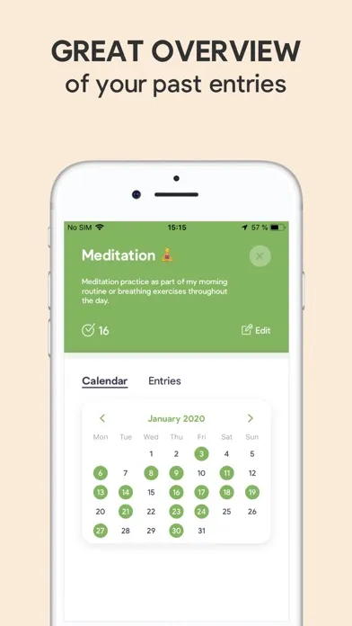 Sparkle: Self-Care Checklist Screenshots