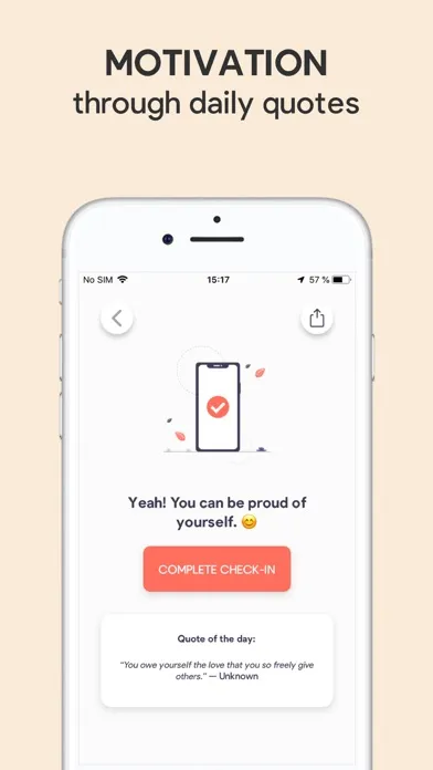 Sparkle: Self-Care Checklist Screenshots