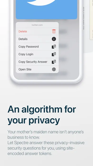Capturas de pantalla de Password: Spectre