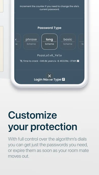 Capturas de pantalla de Password: Spectre