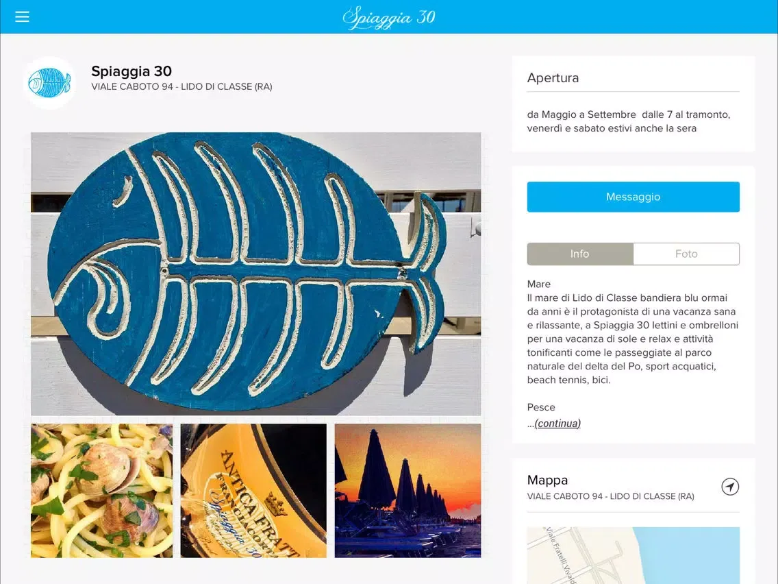 Zrzuty ekranu Spiaggia30 iPad 