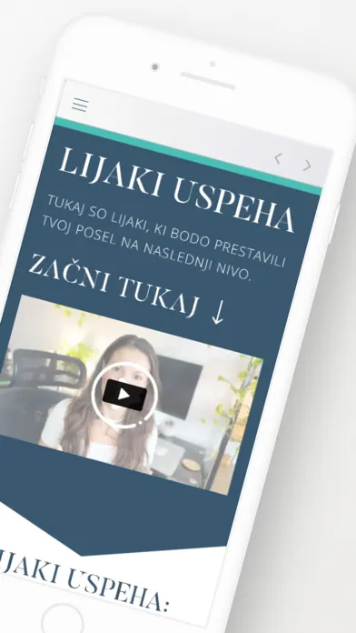 MOD-spletna stran in branding Screenshots