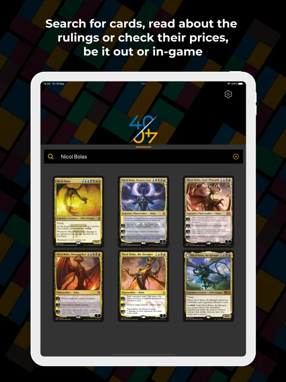 Split Counter - MTG Utility iPad  Ekran Görüntüleri