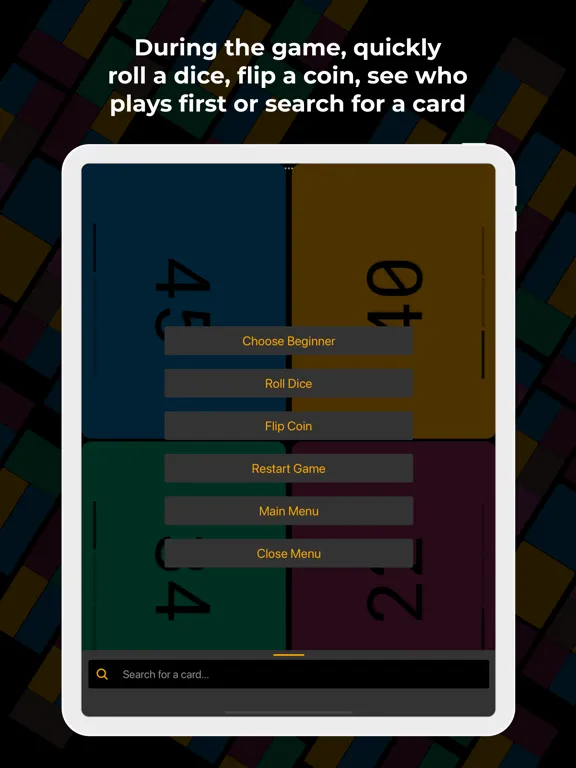 Split Counter - MTG Utility iPad  Ekran Görüntüleri