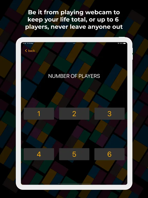Split Counter - MTG Utility iPad  Ekran Görüntüleri