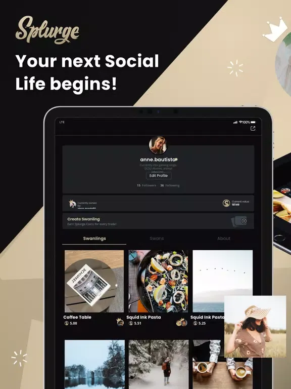 Capturas de pantalla de Splurge: Social Marketplace iPad 