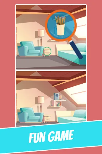 Ảnh chụp màn hình của Spot 5 Differences : Find them