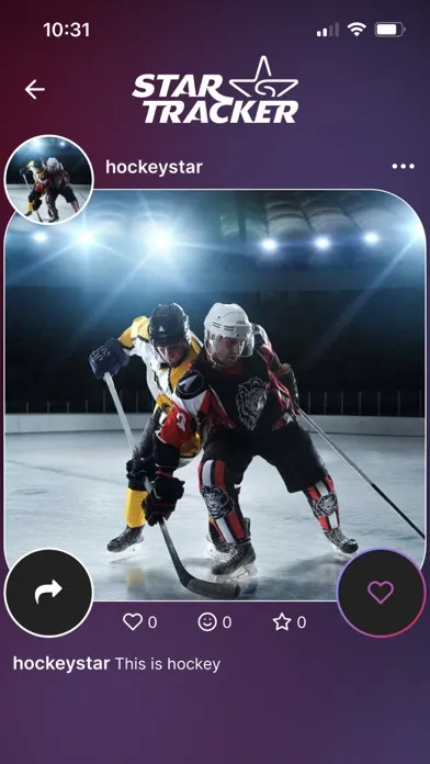 Ảnh chụp màn hình của Star Tracker The App for fans